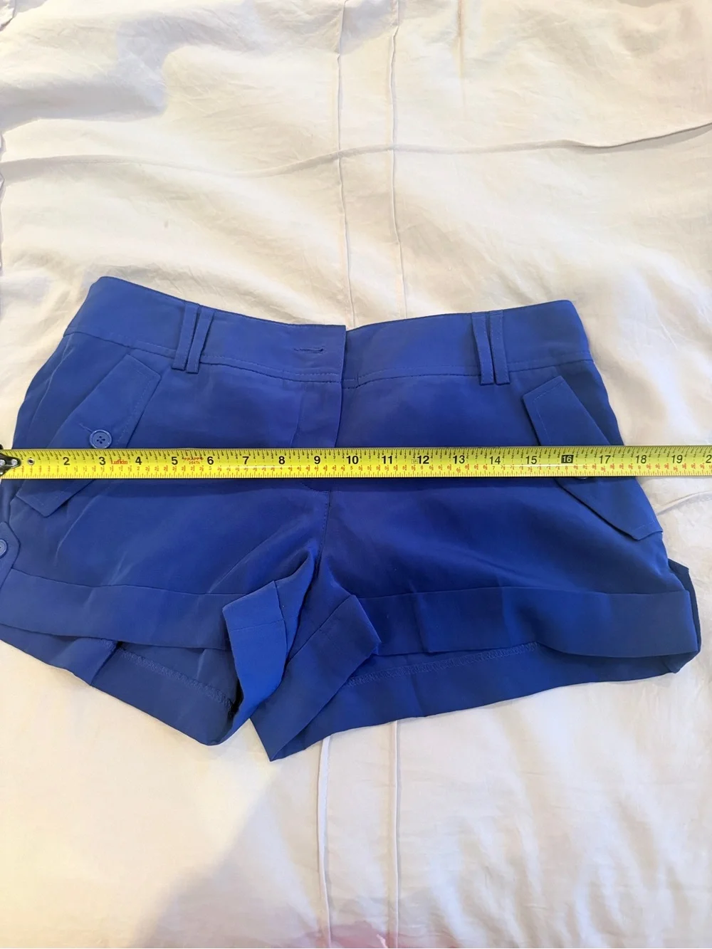 Express Royal Blue Tailored Shorts